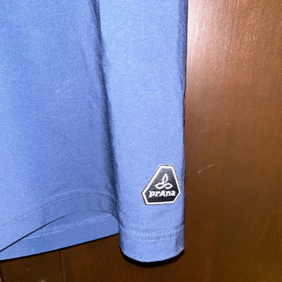 PrAna Lace Up Swim Trunks Navy Blue Men’s 33 Beach Vacation - Picture 2 of 4